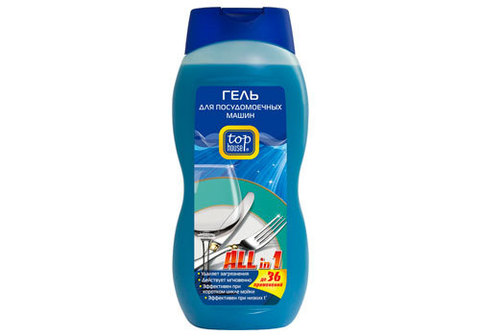 Гель для посудомоечных машин "All in 1", 720мл