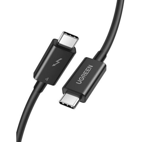 Кабель UGREEN Thunderbolt 4 40Gbps 0,8м, черный US501