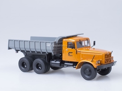 KRAZ-256 B1 tipper orange-gray 1:43 AutoHistory