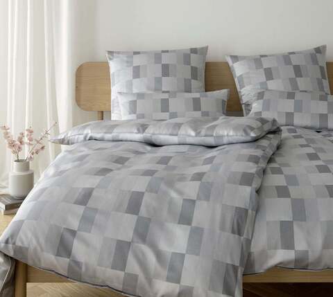 Наволочка 50х70 Elegante Piazza 2372R/9 серая