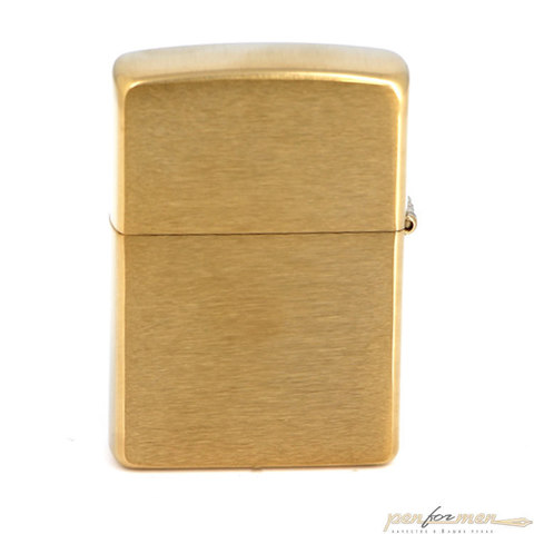 204 Зажигалка ZIPPO Antique Brass, латунь, золотистый, матовая