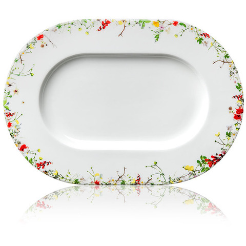Блюдо овальное 41см Rosenthal Дикие цветы