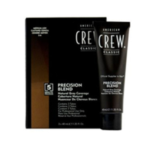 Краска для седых волос пепельный оттенок American Crew Precision Blend 5/6 3*40 мл