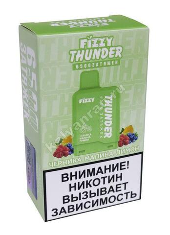 Картридж Fizzy Thunder 6500 затяжек - Черника Малина Лимон