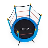 Батут детский DFC SMRKIDS 55" с сеткой, BLUE фото №6