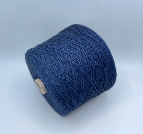 G&G Filati (пр.Италия),art-Supremo 3/14 467/100гр, 70%Кашемир, 30%Шелк,цвет-Синий меланж. арт.32941