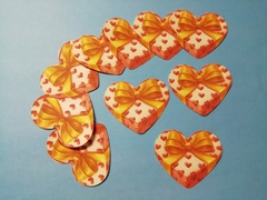 Вафельные Сердечки на Торт 