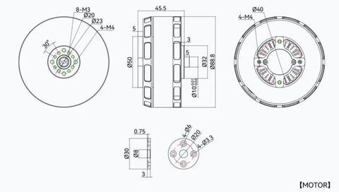 T-Motor VL8020 KV170