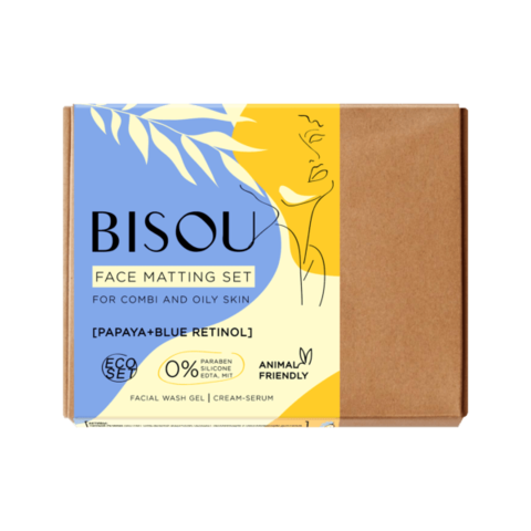 Bisou Papaya Face Matting Set