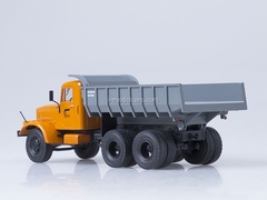 KRAZ-256 B1 tipper orange-gray 1:43 AutoHistory