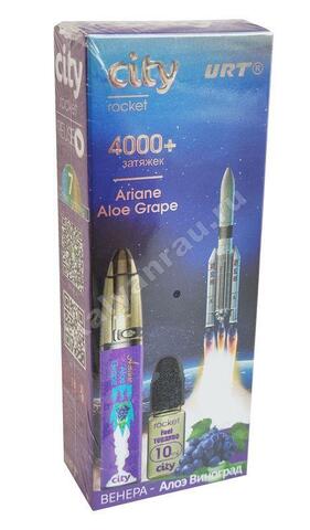 City Rocket Алоэ Виноград 4000 затяжек