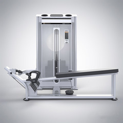 Гребная тяга. Горизонтальный блок (Long Pull) DHZ E-7033A. Стек 110 кг