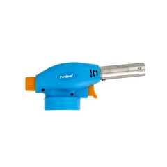 73-0-011 Горелка газовая на баллон, сопло 20 х 60 мм, пьезоподжиг, расход 80 г/ч, работа 360°, ABS (РемоКолор)