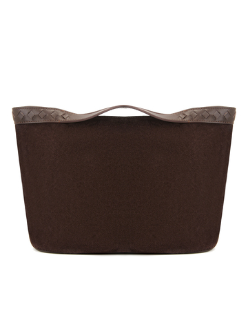 Сумка-тоут SIENA шоколадного цвета