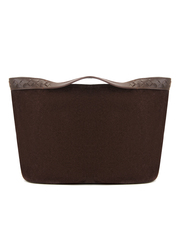 Сумка-тоут SIENA шоколадного цвета