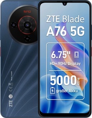 Смартфон ZTE A76 4 ГБ/128 ГБ черный