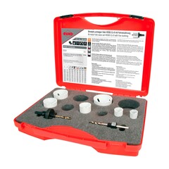 Набор коронок Bi-metall PK1 19-57мм HSSE-Co8 8пр Ruko 126301