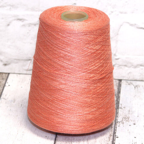 Вискоза с шелком (30%) CIPRO LUX 2/48 лососевый