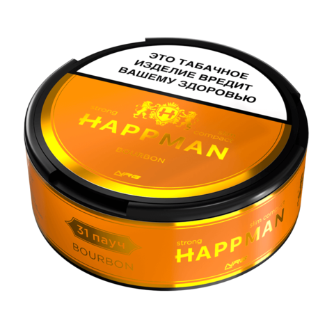HAPPMAN STRONG SLIM COMPACT 13гр - Бурбон