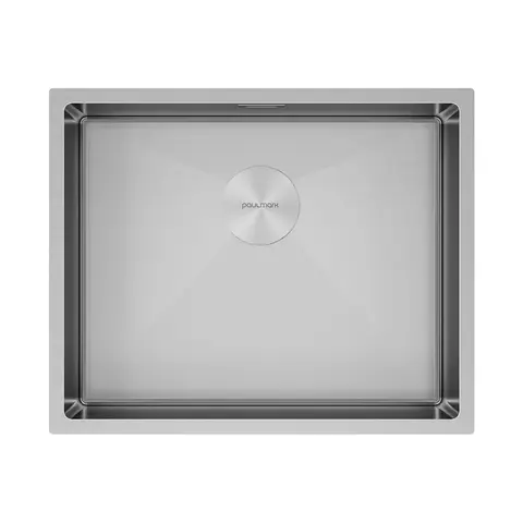Paulmark NEXT 54 UNI PM215444-BS Кухонная мойка прямоугольная встраиваемая из нержавеющей стали
