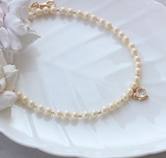 Набор для создания чокера (в золотом цвете) НАБ008