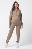 Костюм для беременных и кормящих 15535 коричневый