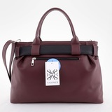 Сумка Саломея 2006 наппа бордо + черный