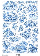 307 Пленочный трансфер декупажная карта, PROstoART