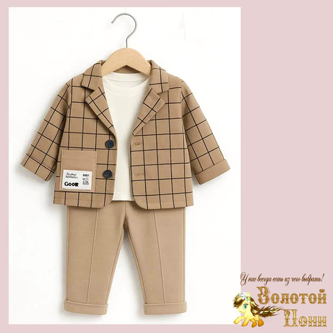 Костюм 3ка детский м (74-92) 260420-Y771