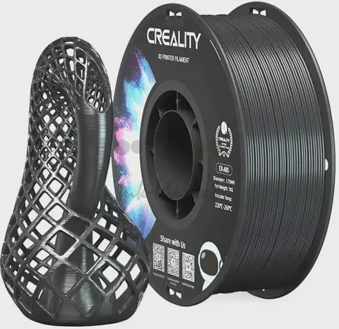Катушка CR-ABS пластика Creality 1,75 мм 1кг для 3D принтеров, черный