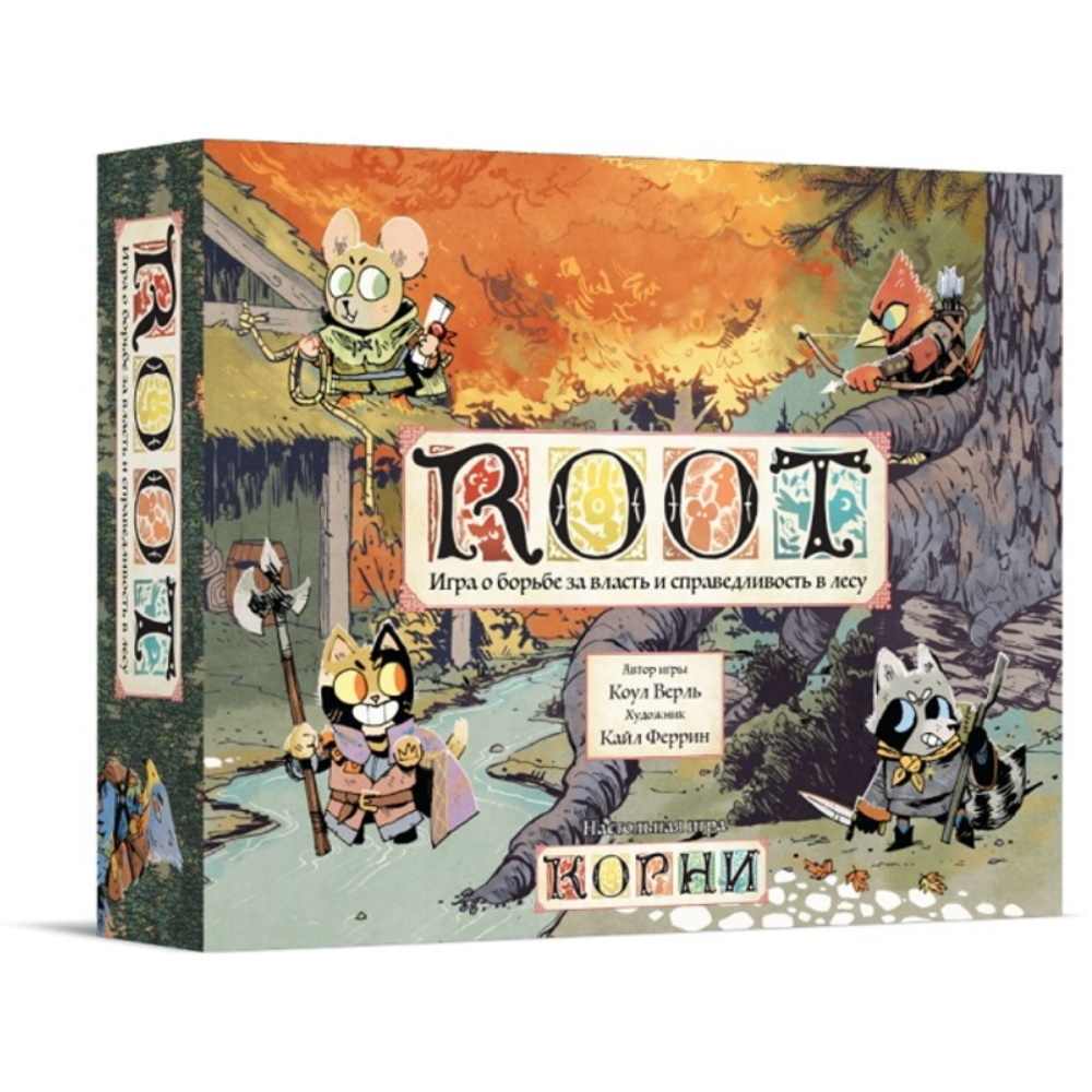 Настольная игра Корни (Root) – купить по цене 3 990 ₽ в интернет-магазине  ohmygeek.ru