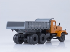 KRAZ-256 B1 tipper orange-gray 1:43 AutoHistory