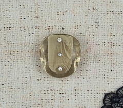 Пуговица шубная, d 3,8 см