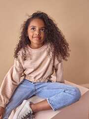 Лонглив для девочки Next K88-463, Розовый