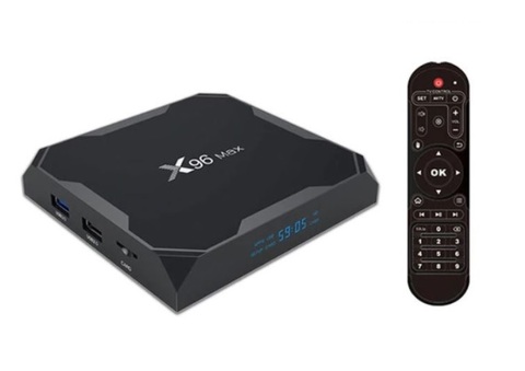 Смарт ТВ приставка OneTech X96 Max TV BOX 4/64 Гб Android 9.0