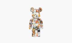 Bearbrick Andy Warhol x Jean Michel Basquiat #4 "400%"