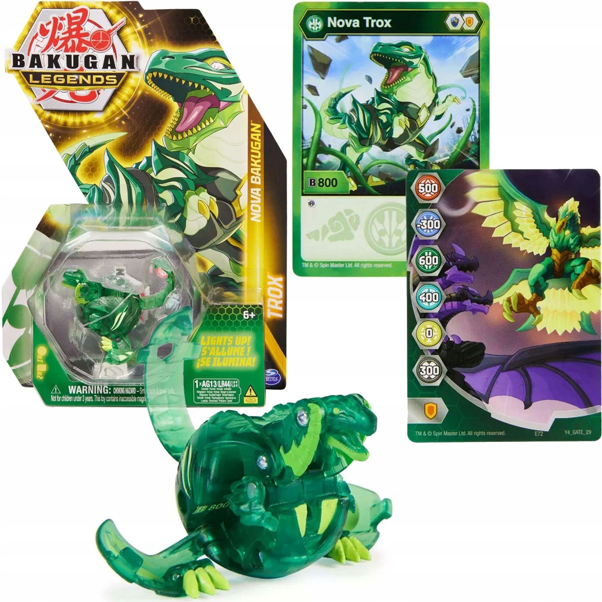 Фигурка Bakugan Legends Nova Trox - Игровой набор светящаяся фигурка и  карта - Бакуган 6065724 20139750 купить в Москве | Доставка по России.