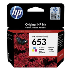 Картридж HP 653 струйный трёхцветный (200 стр)