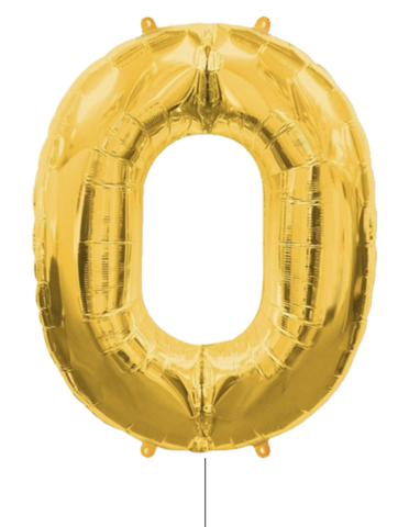 Цифра «0» золото