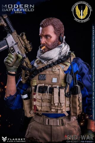 Фигурка Капитан Джон Прайс масштаб 1/6 Call of Duty