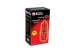 Насос вибрационный QUATTRO ELEMENTI Acquatico 330-10 (330 Вт, 1320 л/ч, для чистой, 80м, кабель10 м