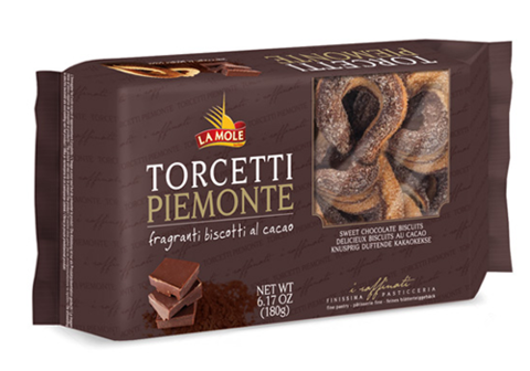 Печенье Торчетти с шоколадом, 180г