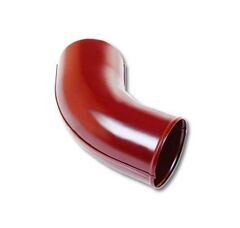 Колено трубы 125/90 (RAL 3005-винно-красный)