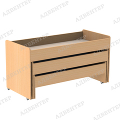 Кровать ТРИ ЯРУСА