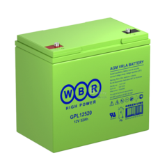 Аккумулятор WBR GPL 12520 (AGM)