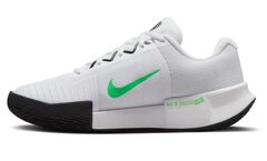 Женские теннисные кроссовки Nike Zoom GP Challenge Pro - white/poison green/black