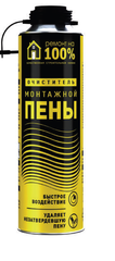 РЕМОНТ НА 100% CLEANER, очиститель монтажной пены, 500 мл, Россия (1уп-12шт)