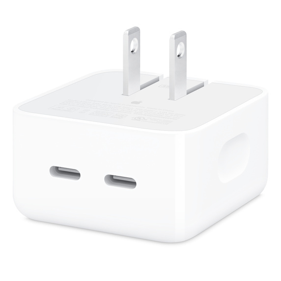Apple 35W Dual USB-C Port Compact Power 20W + 15W (Fast Charger) for  iPad/iPhone13 (35W) MOQ:100 (US Plug) - buy with delivery from China | F2  Spare Parts