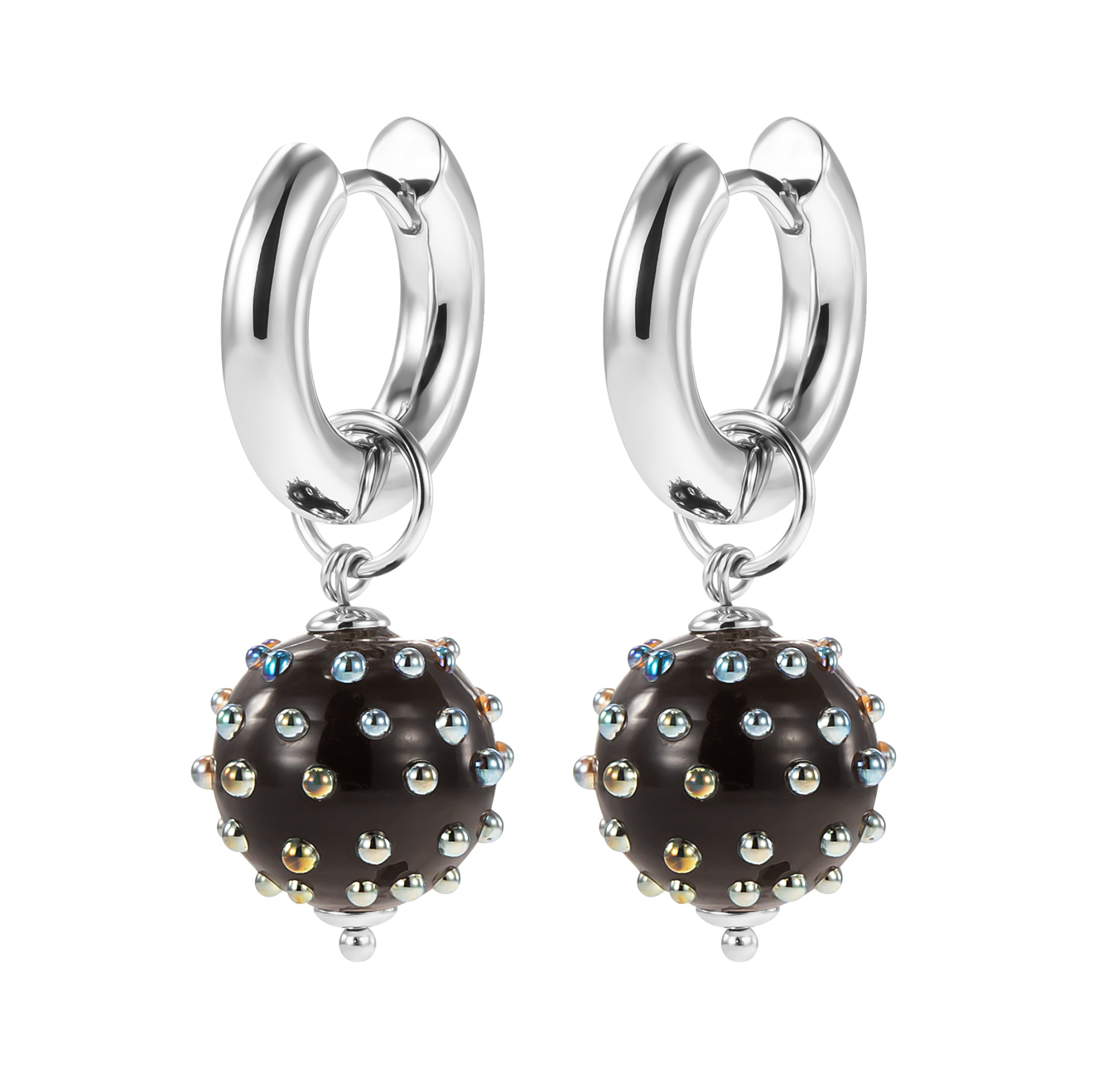 

Серьги Black Murano Earrings