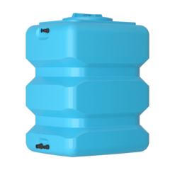 Ёмкость пластиковая пищевая Акватек ATP-500 с поплавком 500 л. прямоугольная (86x70x110см;синий) - арт.555992